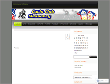Tablet Screenshot of cycloclubmessancy.wordpress.com
