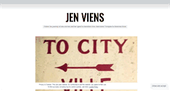 Desktop Screenshot of jenviens.wordpress.com