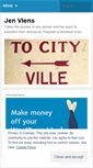 Mobile Screenshot of jenviens.wordpress.com