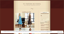 Desktop Screenshot of misvestidosdefiesta.wordpress.com