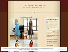 Tablet Screenshot of misvestidosdefiesta.wordpress.com