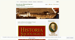 Desktop Screenshot of hoteltalleyrand.wordpress.com