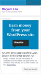 Mobile Screenshot of divyamblog.wordpress.com