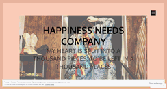 Desktop Screenshot of happinessneedscompany.wordpress.com