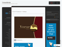 Tablet Screenshot of consultimob.wordpress.com
