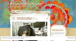 Desktop Screenshot of lifeasacollegevegan.wordpress.com