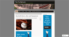 Desktop Screenshot of buyballgear.wordpress.com