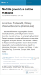 Mobile Screenshot of notiziejuventus.wordpress.com