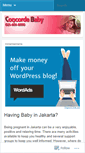 Mobile Screenshot of concordebabyshop.wordpress.com