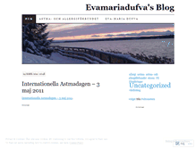 Tablet Screenshot of evamariadufva.wordpress.com