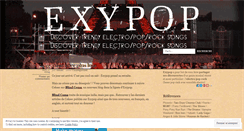 Desktop Screenshot of exypop.wordpress.com