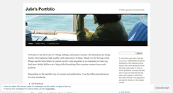 Desktop Screenshot of jpierceportfolio.wordpress.com