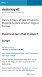 Mobile Screenshot of danialkaysi2.wordpress.com