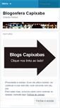 Mobile Screenshot of blogosferacapixaba.wordpress.com