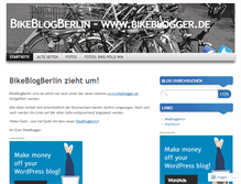 Tablet Screenshot of bikebloggerberlin.wordpress.com