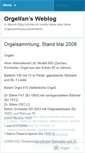 Mobile Screenshot of orgelfan.wordpress.com
