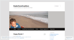 Desktop Screenshot of kadercarecoalition.wordpress.com