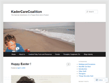 Tablet Screenshot of kadercarecoalition.wordpress.com