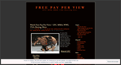 Desktop Screenshot of freeppv.wordpress.com