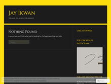Tablet Screenshot of jayikwan.wordpress.com