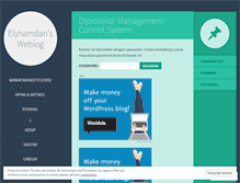 Tablet Screenshot of elyhamdan.wordpress.com