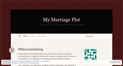 Desktop Screenshot of mymarriageplot.wordpress.com