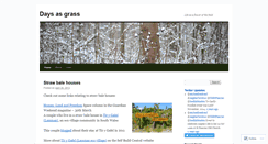 Desktop Screenshot of daysasgrass.wordpress.com