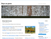 Tablet Screenshot of daysasgrass.wordpress.com