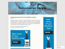Tablet Screenshot of comunicacionintegral.wordpress.com