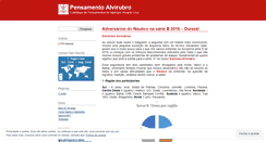 Desktop Screenshot of pensamentoalvirubro.wordpress.com