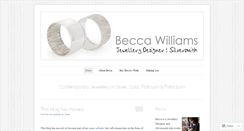 Desktop Screenshot of beccawilliams.wordpress.com