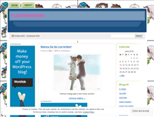 Tablet Screenshot of floatingstars.wordpress.com