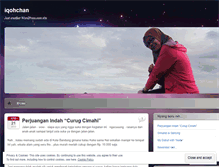 Tablet Screenshot of iqohchan.wordpress.com