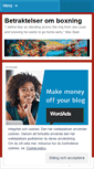 Mobile Screenshot of betraktelseromboxning.wordpress.com