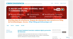 Desktop Screenshot of ciberconvivencia.wordpress.com