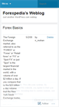 Mobile Screenshot of forexpedia.wordpress.com
