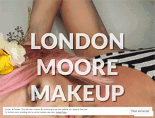 Tablet Screenshot of londonmoorebeauty.wordpress.com