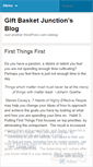 Mobile Screenshot of gbjunction.wordpress.com