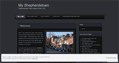 Desktop Screenshot of myshepherdstown.wordpress.com