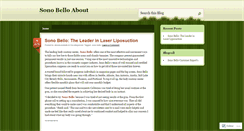 Desktop Screenshot of aboutsonobello.wordpress.com