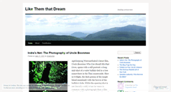 Desktop Screenshot of likethemthatdream.wordpress.com