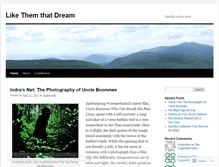 Tablet Screenshot of likethemthatdream.wordpress.com