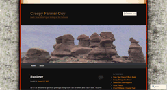 Desktop Screenshot of creepyfarmerguy.wordpress.com