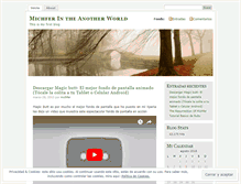 Tablet Screenshot of michfer.wordpress.com