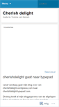 Mobile Screenshot of cherishdelight.wordpress.com