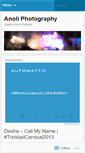 Mobile Screenshot of anoliphoto.wordpress.com