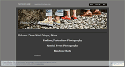 Desktop Screenshot of photosbyrome.wordpress.com