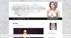 Desktop Screenshot of ladybugsandchocolate.wordpress.com