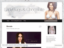 Tablet Screenshot of ladybugsandchocolate.wordpress.com