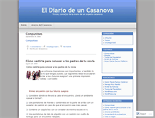 Tablet Screenshot of elcasanova.wordpress.com